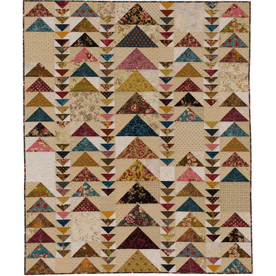 Due North by Doug Leko for Antler Quilt Design. Found in his book Stashtastic!