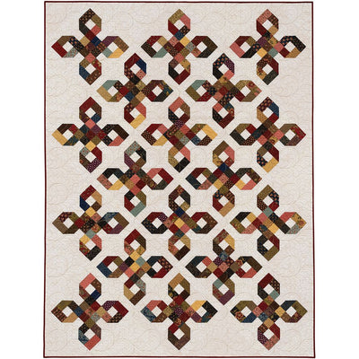 English Knot by Doug Leko for Antler Quilt Design. Found in his book Stashtastic!