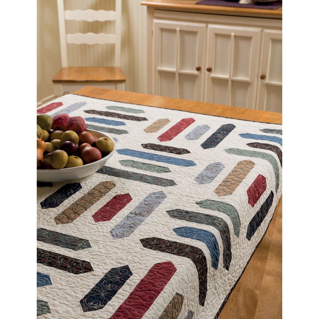 Which Direction? (quilt) by Doug Leko for Antler Quilt Design. Found in his book Stashtastic!