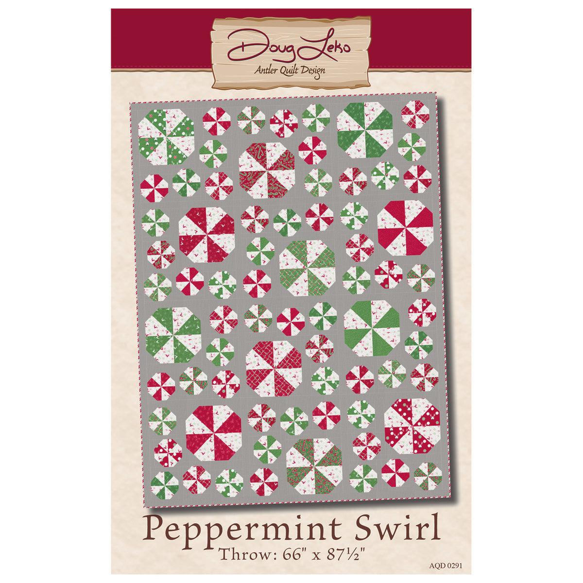 Peppermint Swirl - Antler Quilt Design, LLC.