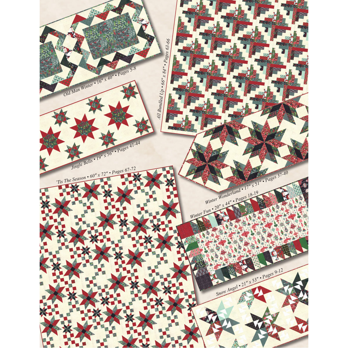 Winter Manor Project Book Antler Quilt Design, LLC.