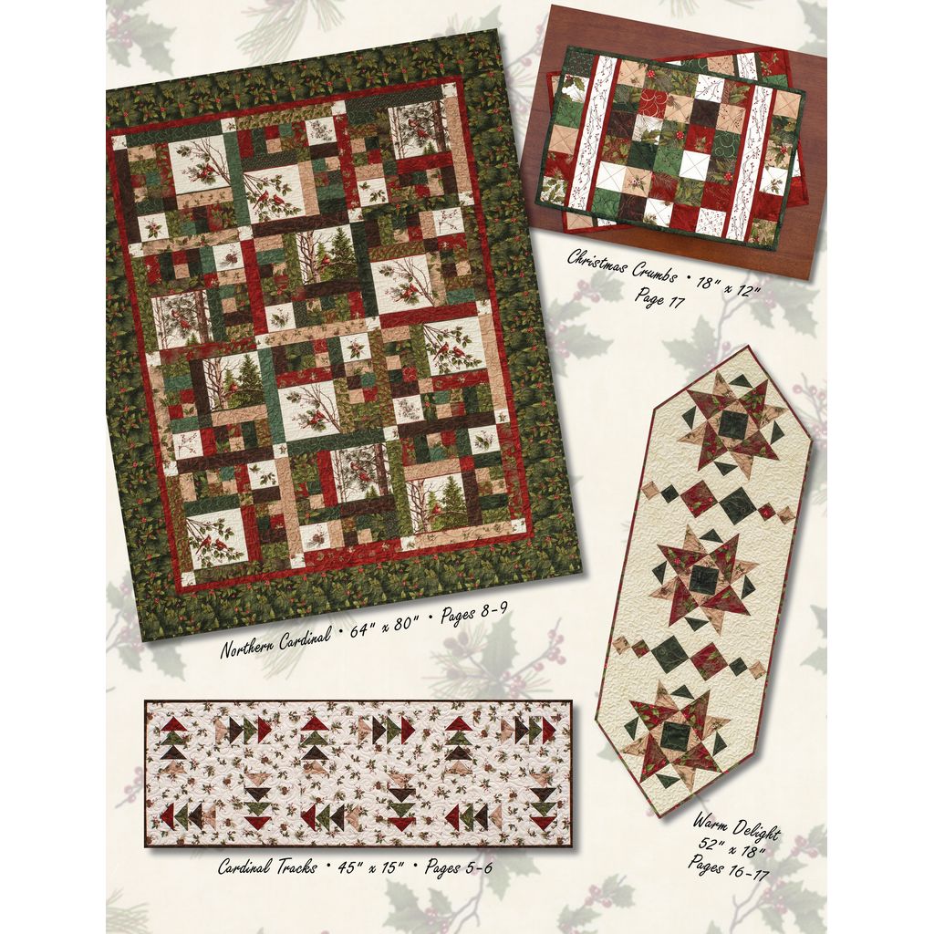45TH ANNIVESARY Best Hit  Final 2018 冬ノ巻 Winter's Song Project Book - Antler Quilt Design, LLC.