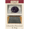 Chenille Placemat & Rug
